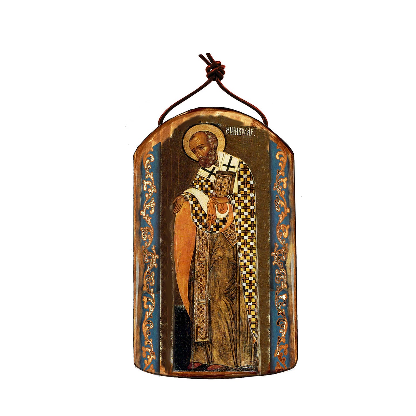 Saint Nick Religious Christian Sacred Icon Ornament - Inspirational Icon Décor - 87033