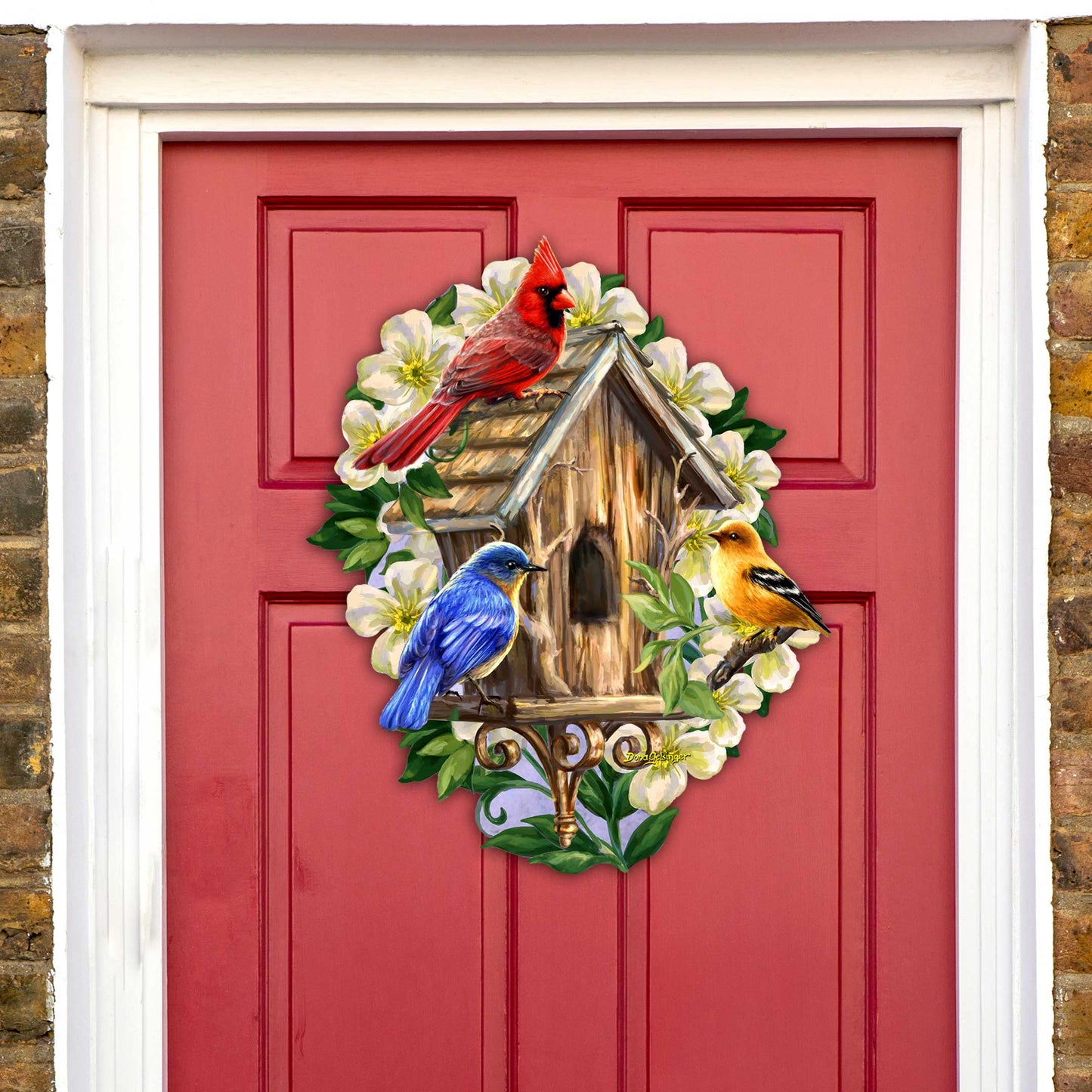 Spring Awakens Holiday Door Decor by D. Gelsinger - Easter Spring Decor - 8652815H-DG