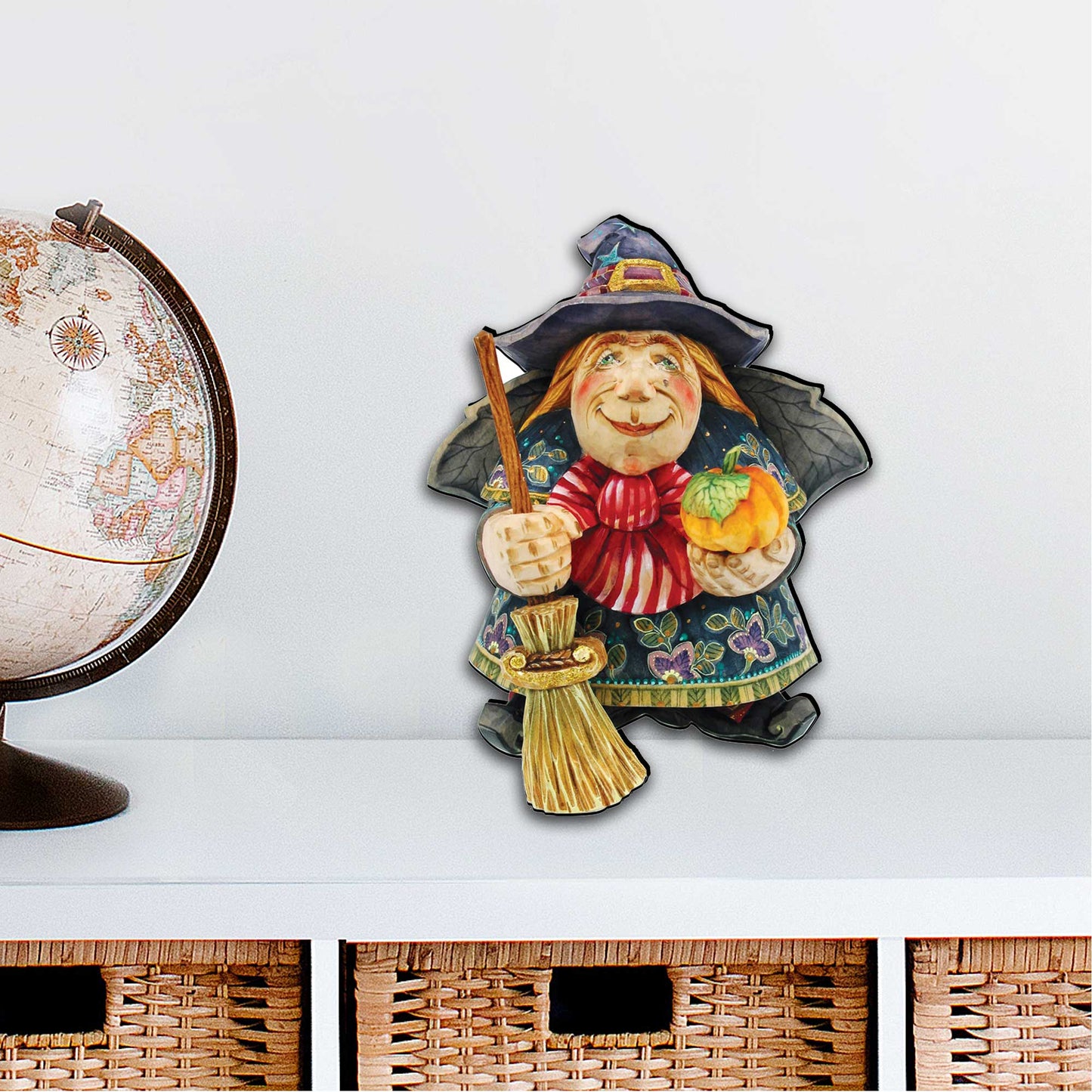 Witch Halloween Door Decor by G. DeBrekht - Thanksgiving Halloween Decor - 8158412H