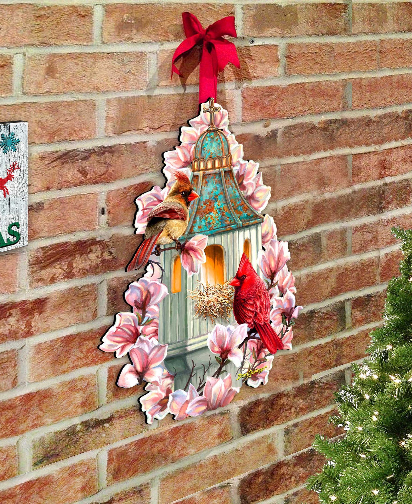 Spring Morning Holiday Door Decor by D. Gelsinger - Easter Spring Decor - 8652808H-DG