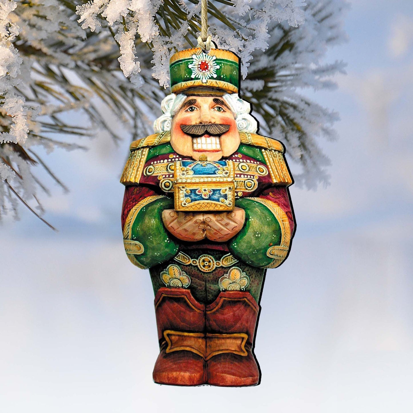 Nutcracker Wooden Ornaments Christmas by G. DeBrekht - Christmas Decor - 8153313