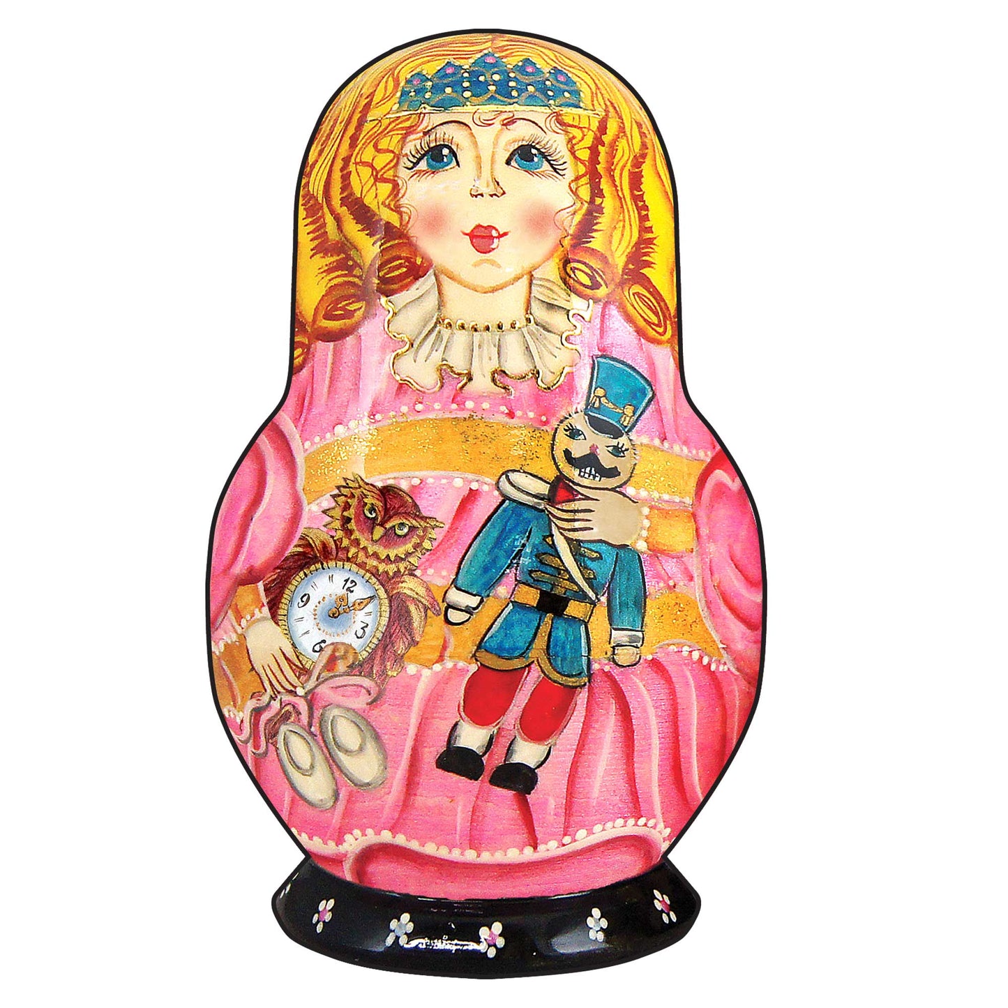 Clara Nutcracker Nesting Doll Door Decor by G. DeBrekht - Christmas Decor - 8115152H
