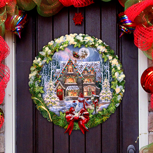 Christmas House Holiday Door Decor by D. Gelsinger - Christmas Decor - 8652812H-DG
