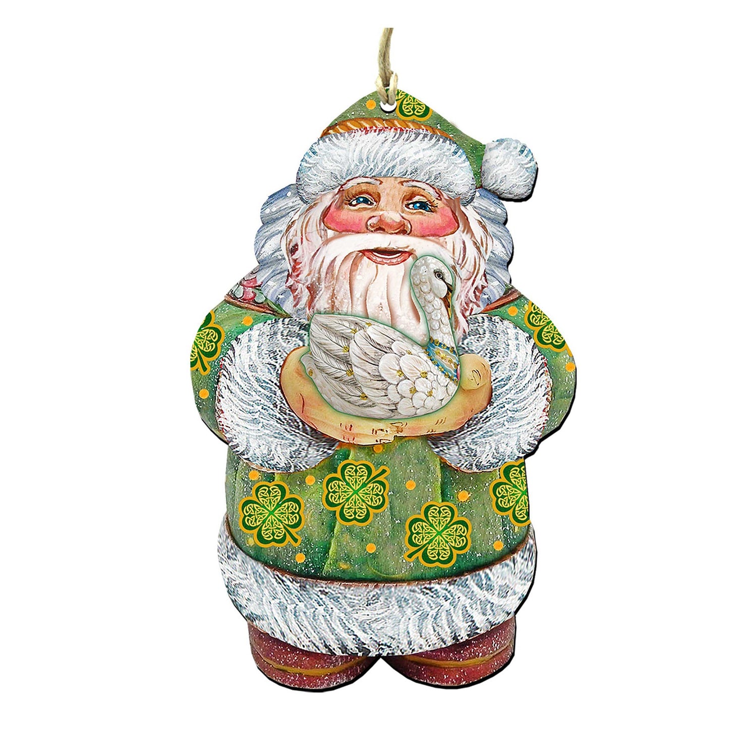 Celtic Santa Irish Christmas Holiday Door Decor by G. DeBrekht - Celtic Decor - 8118086H