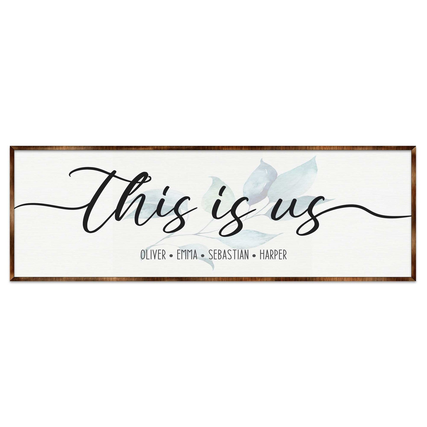 Personalized Family gift - This Is Us - Name sign - Wall Decor - Living room decor - Family Sign - Together they build - 310320