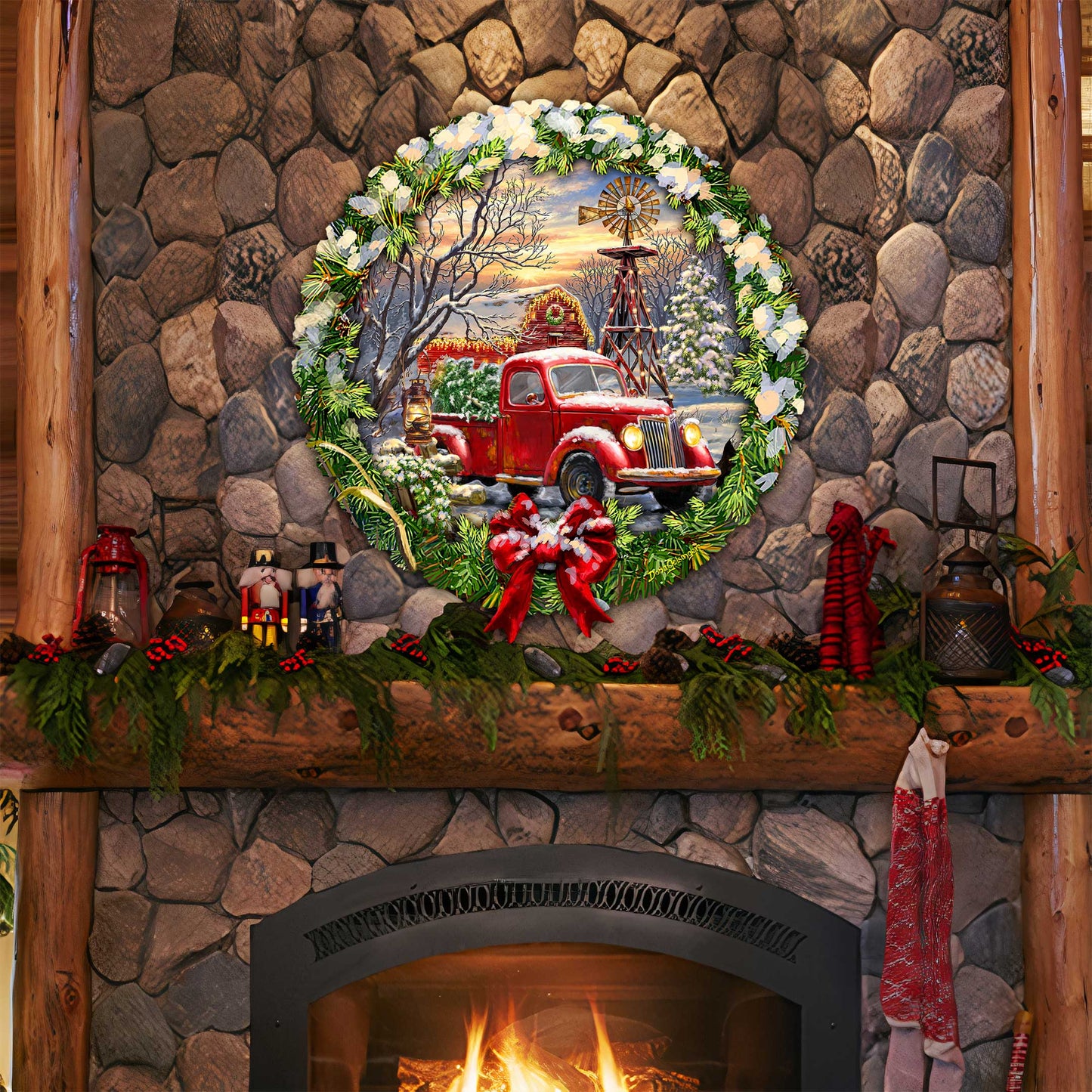 Christmas Wonderland Holiday Door Decor by D. Gelsinger - Christmas Decor - 8652811H-DG