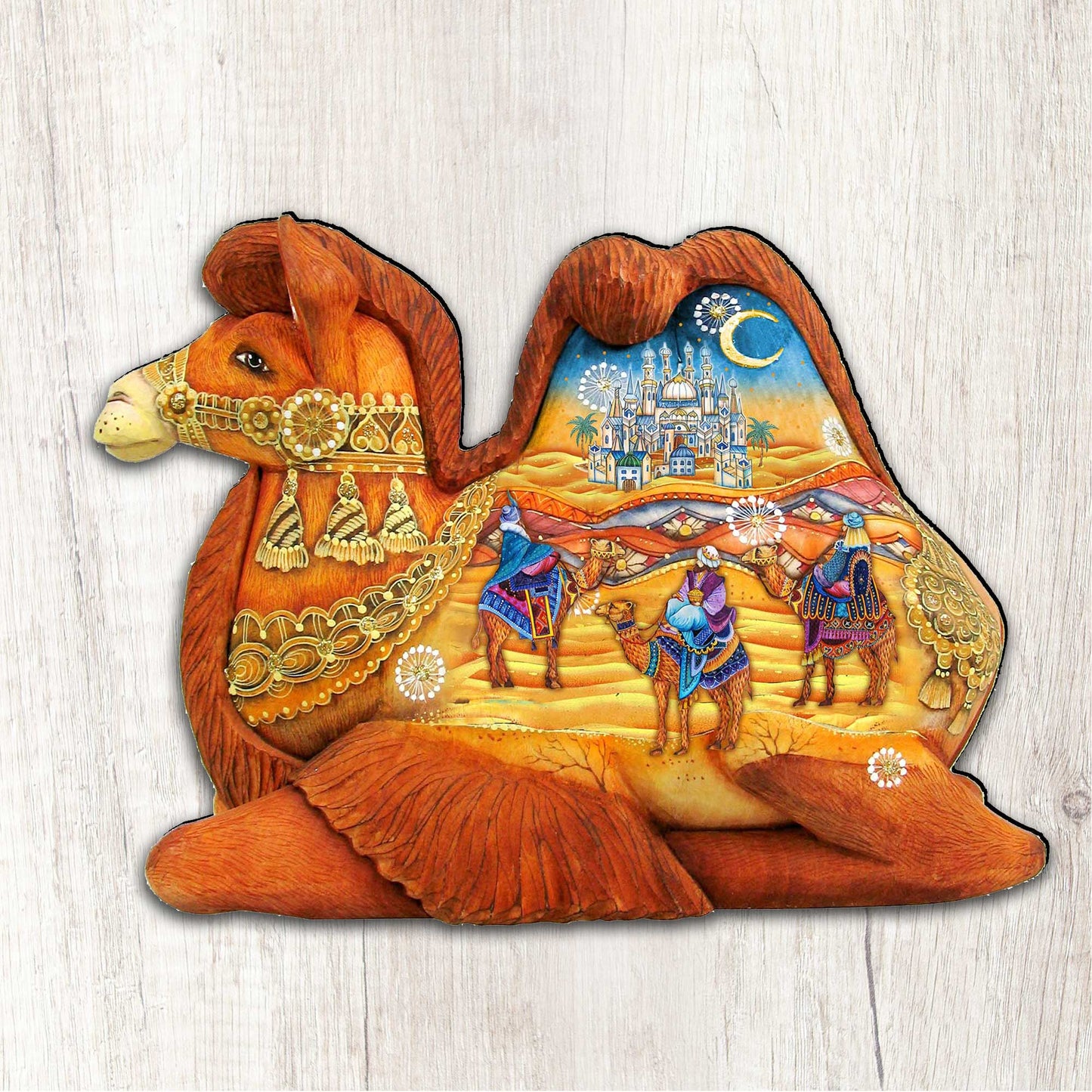 Three Kings Nativity Door Decor by G. DeBrekht - Nativity Holiday Decor - 8126519H