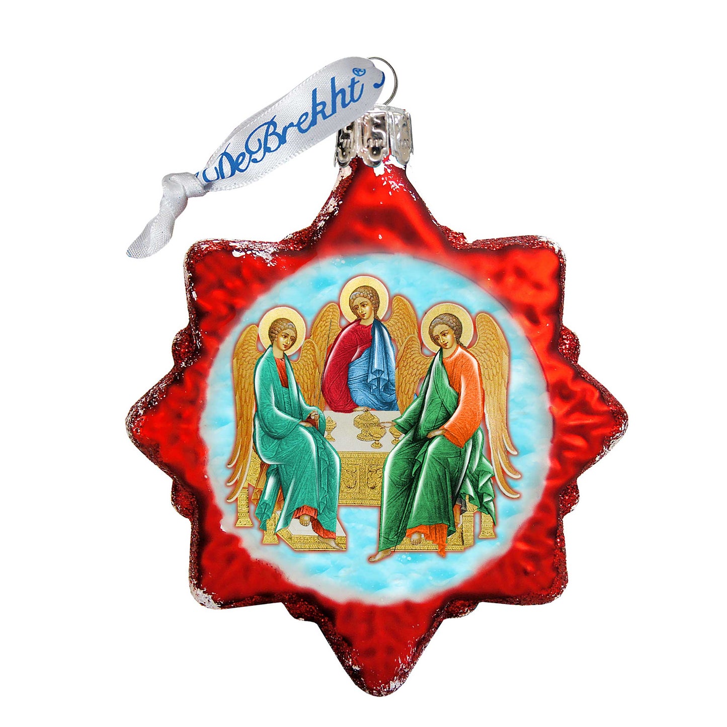 Trinity Mercury Glass Ornament by G. DeBrekht - Nativity Holiday Decor - 772011