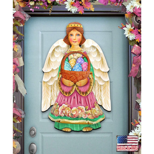 Easter Angel Easter Door Decor by G. DeBrekht - Easter Spring Decor - 8154153H