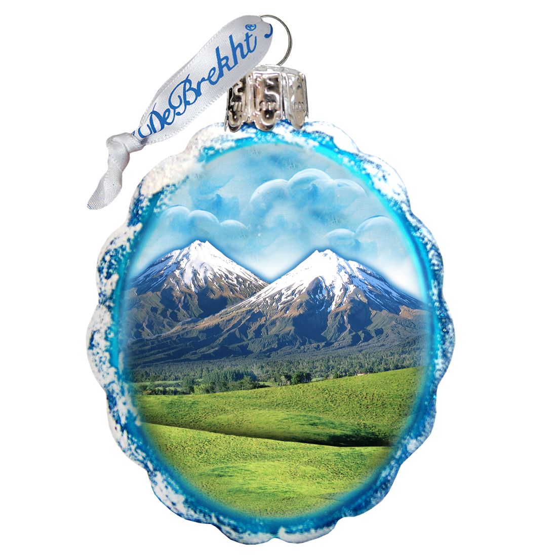 Arctic Mercury Glass Ornaments Set of 3 by G. DeBrekht - Wildlife Holiday Decor - 770114S3