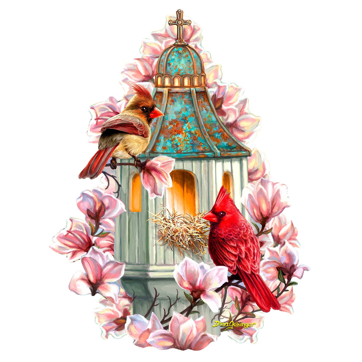 Spring Morning Holiday Door Decor by D. Gelsinger - Easter Spring Decor - 8652808H-DG