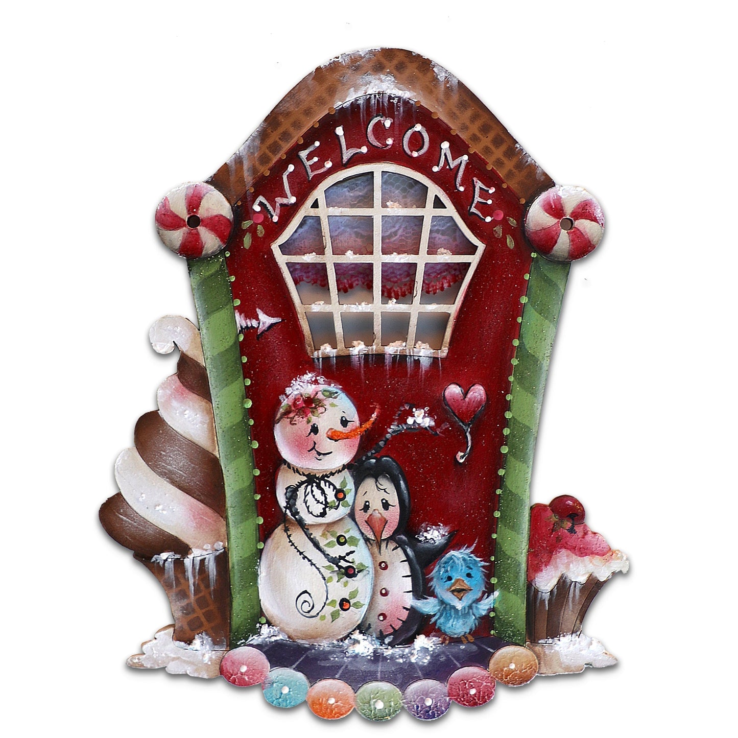 A Season of Sweet Christmas Holiday Door Decor by Jamie Mills-Price - Christmas Decor - 8611079H-MP