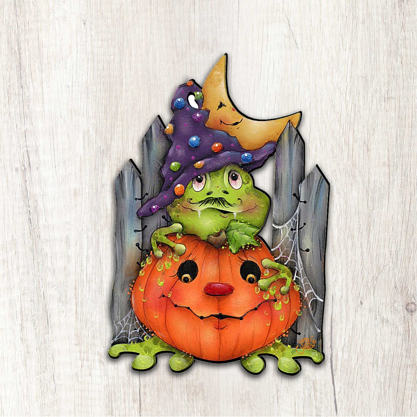 Jeepers Creepers Halloween Door Decor by Jamie Mills-Price - Thanksgiving Halloween Decor - 8457403H