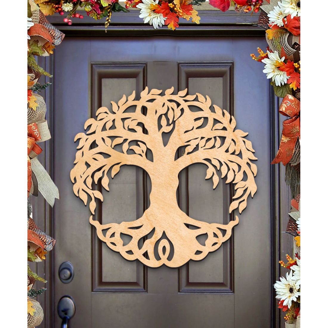 Celtic Tree of Life Wall Door Decor by Celtic Art - Celtic Decor - 93167H