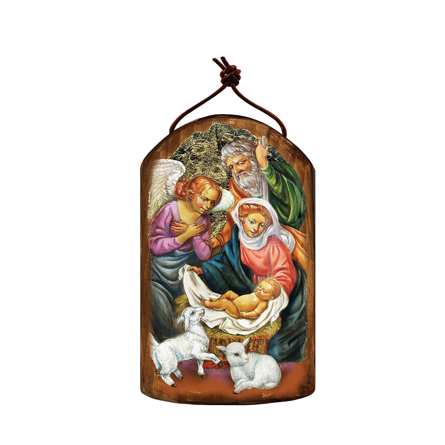 The Holy Family Religious Christian Sacred Icon Ornament - Inspirational Icon Decor - 87020