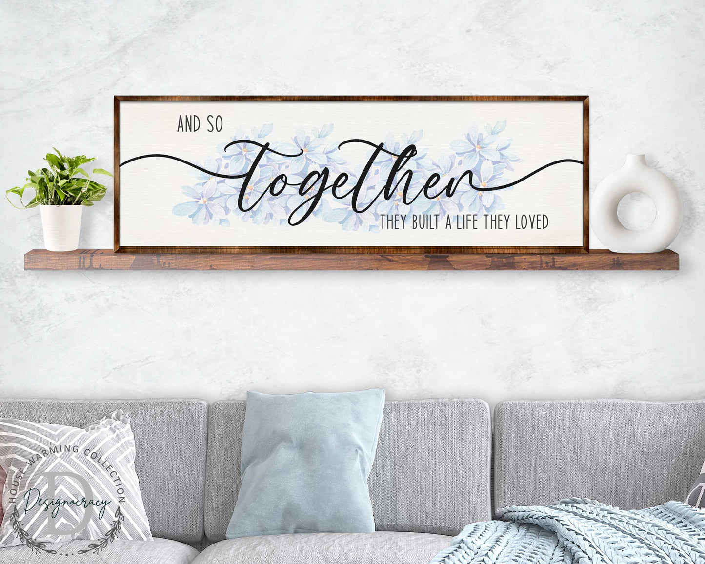 Build a Life You Love - Wooden Living Room Decor - Contemporary Decor - Bedroom Wall Art - Master Bedroom Sign - 310318