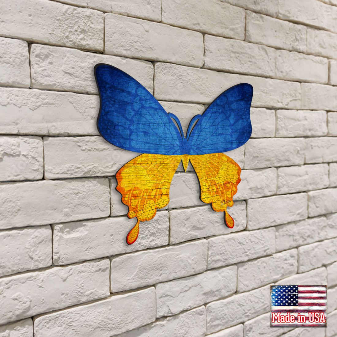 Ukraine Butterfly Holiday Door Decor - International Decor - 8187128H