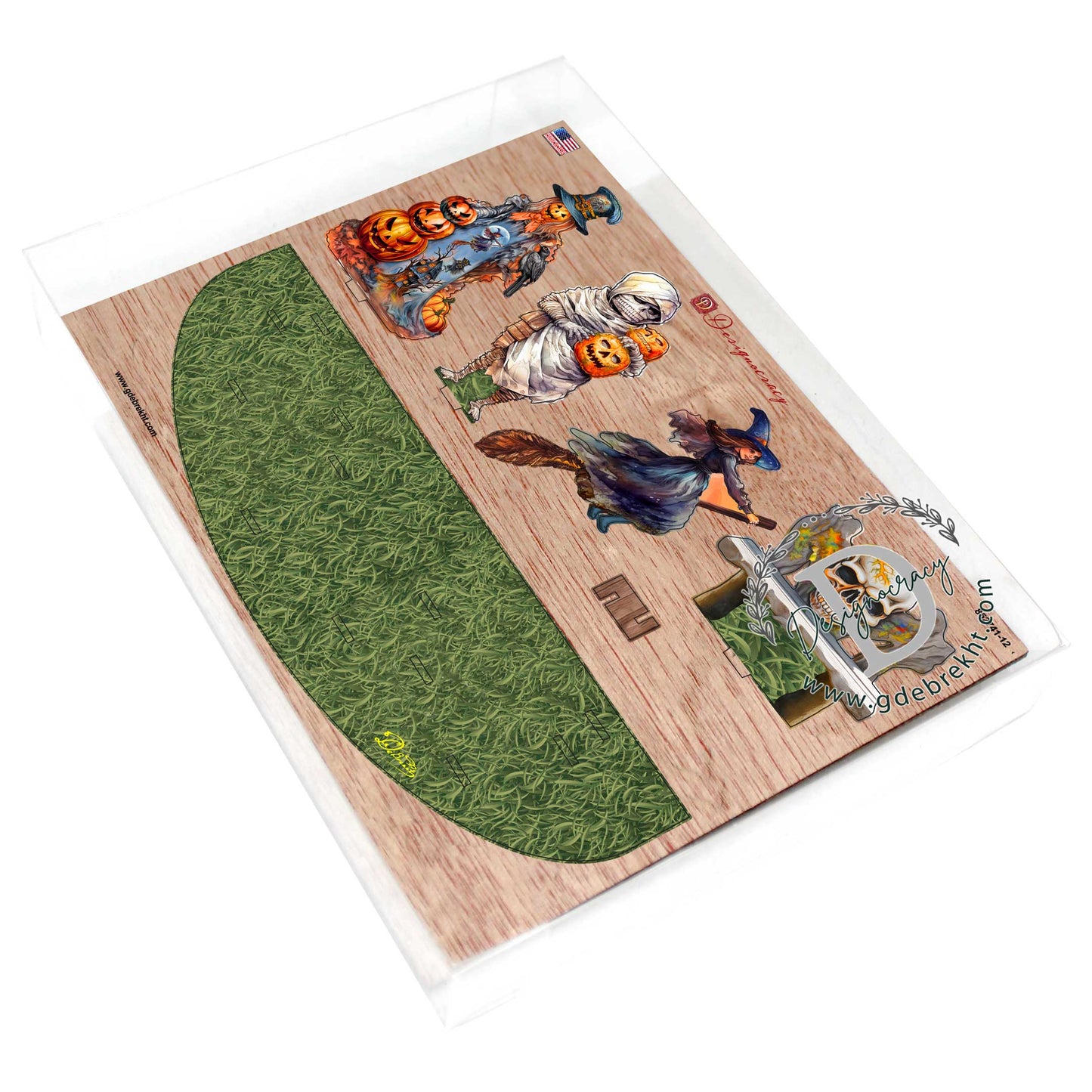 Halloween Spooky Village Decorative Village Set by G. Debrekht - Halloween Decor - 852741-12