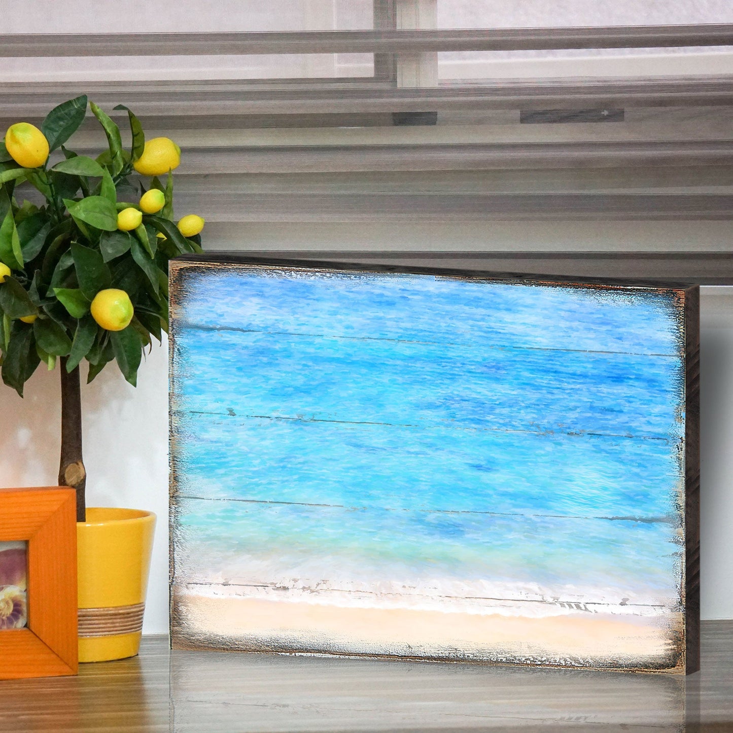 Spataro Beach Wood Handcrafted Wall Home Decor Coastal