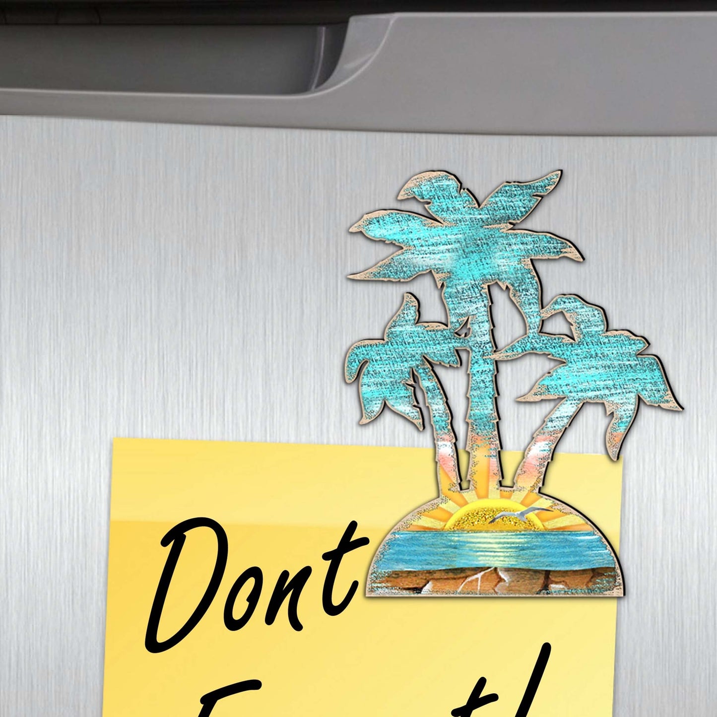 Nautical Decorative Wooden Magnets Set of 6 by G. Debrekht - Coastal Decor - 8090061G-S6