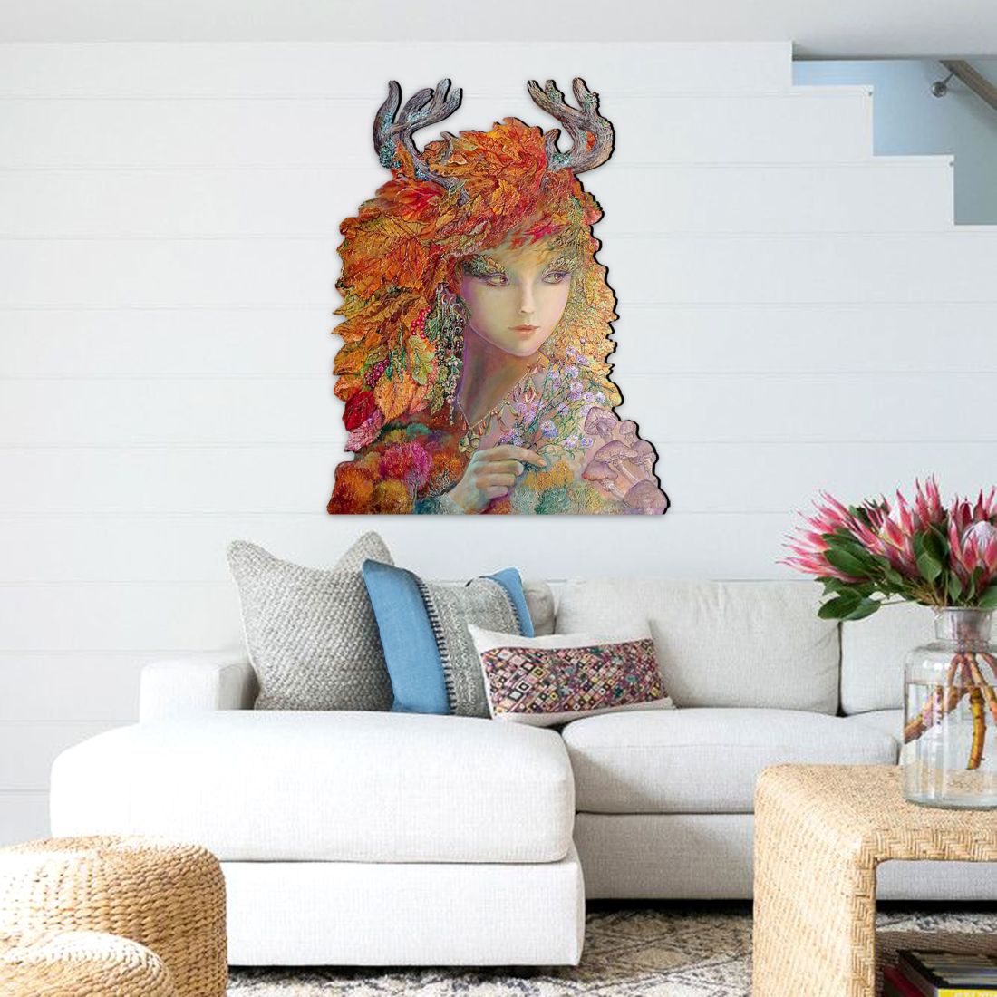 Autumn Halloween Outdoor Decor by Josephine Wall - Thanksgiving Halloween Decor - 845611F-JW