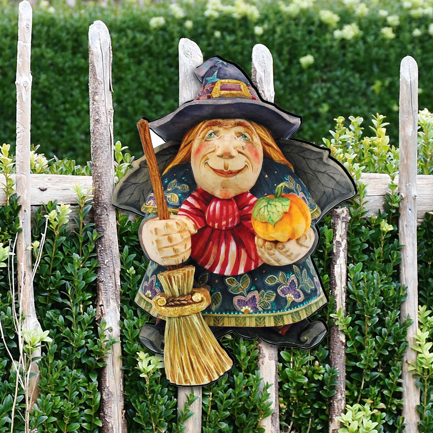 Witch Halloween Door Decor by G. DeBrekht - Thanksgiving Halloween Decor - 8158412H