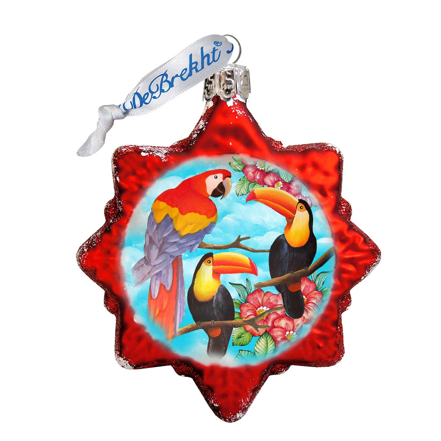 Amarante Mount Rushmore Glass Ornament by G. DeBrekht - Coastal Holiday Decor - 775483