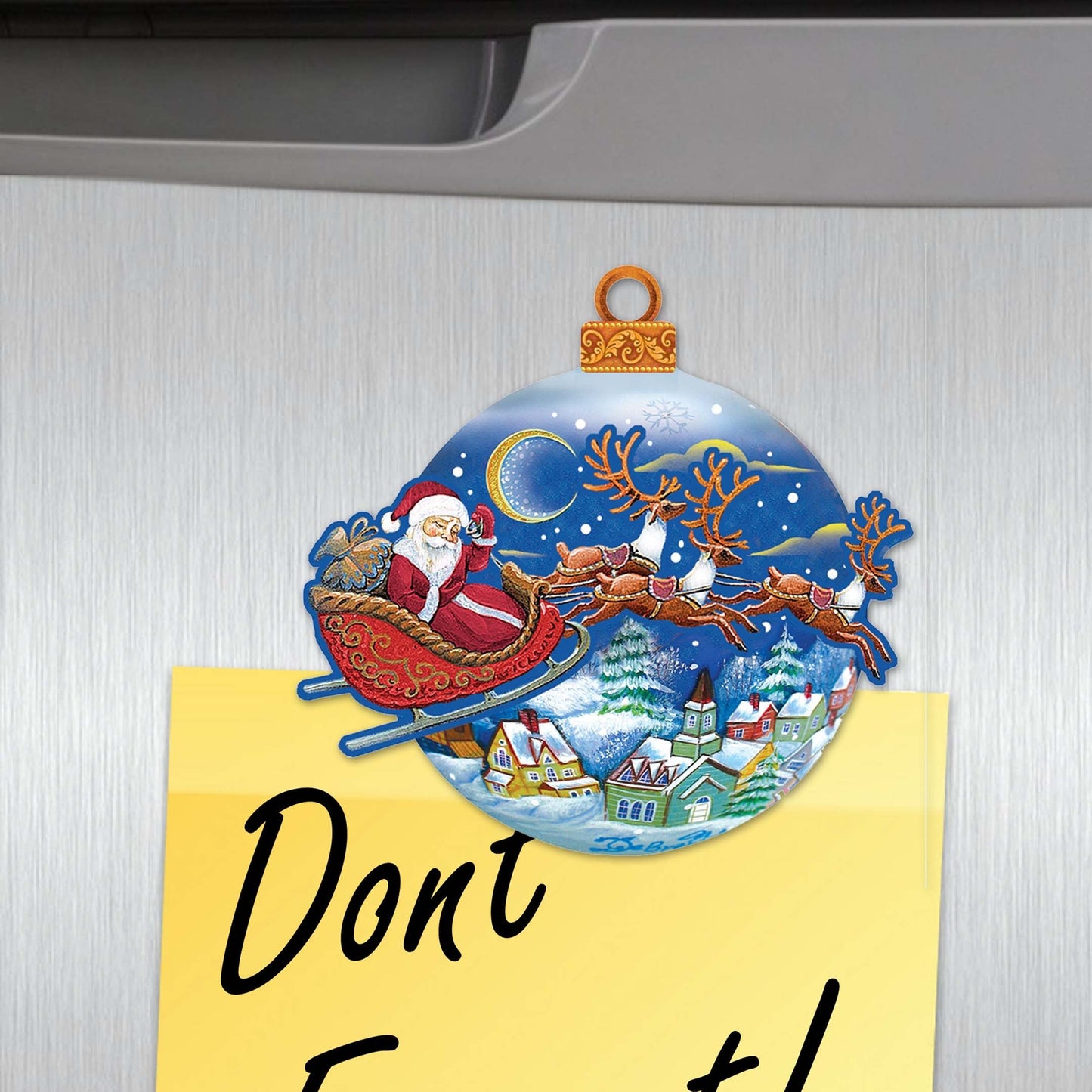 Up-Up and Away Decorative Wooden Magnets Set of 6 by G. Debrekht - Christmas Decor - 8090132G-S6