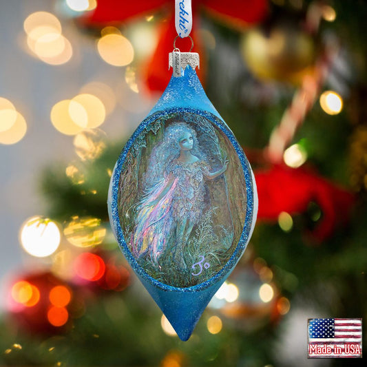Forest Fairy Glass Ornament by Josephine Wall - Christmas Decor - 757-402-JW