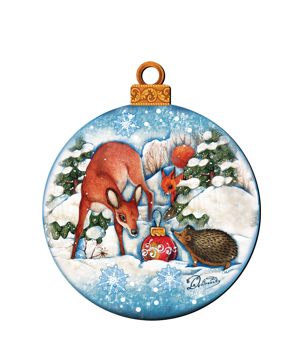Forest Friends Christmas Door Decor by G. DeBrekht - Christmas Decor - 8173412H