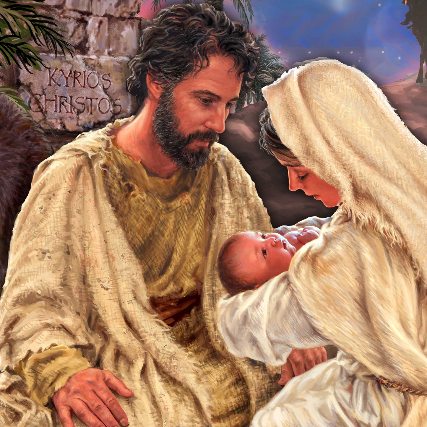 Jesus is Lord Holiday Door Decor by D. Gelsinger - Nativity Holiday Decor - 8652813H-DG