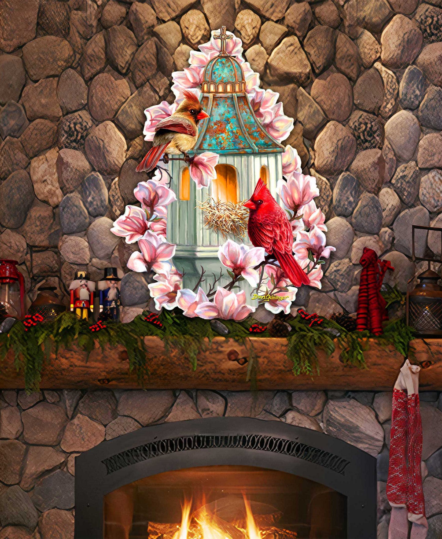 Spring Morning Holiday Door Decor by D. Gelsinger - Easter Spring Decor - 8652808H-DG