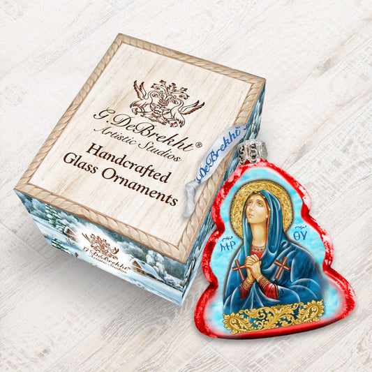 Maria Magdalena Mercury Glass Ornament by G. DeBrekht - Nativity Holiday Decor - 772022