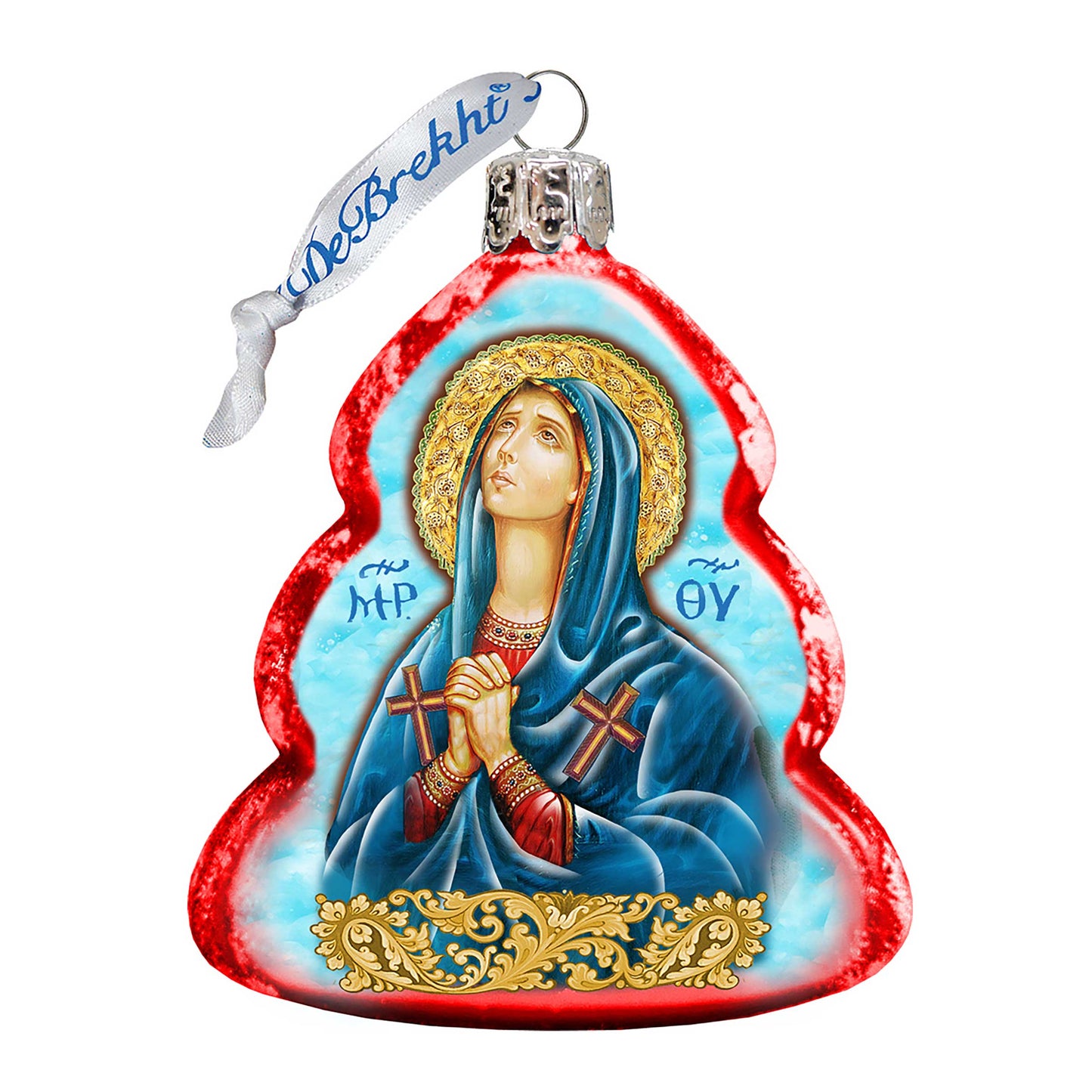 Maria Magdalena Mercury Glass Ornament by G. DeBrekht - Nativity Holiday Decor - 772022