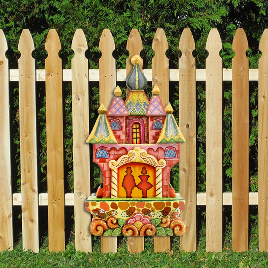 Fairy Castle Holiday Door Decor by G. DeBrekht - Christmas Decor - 8153315H