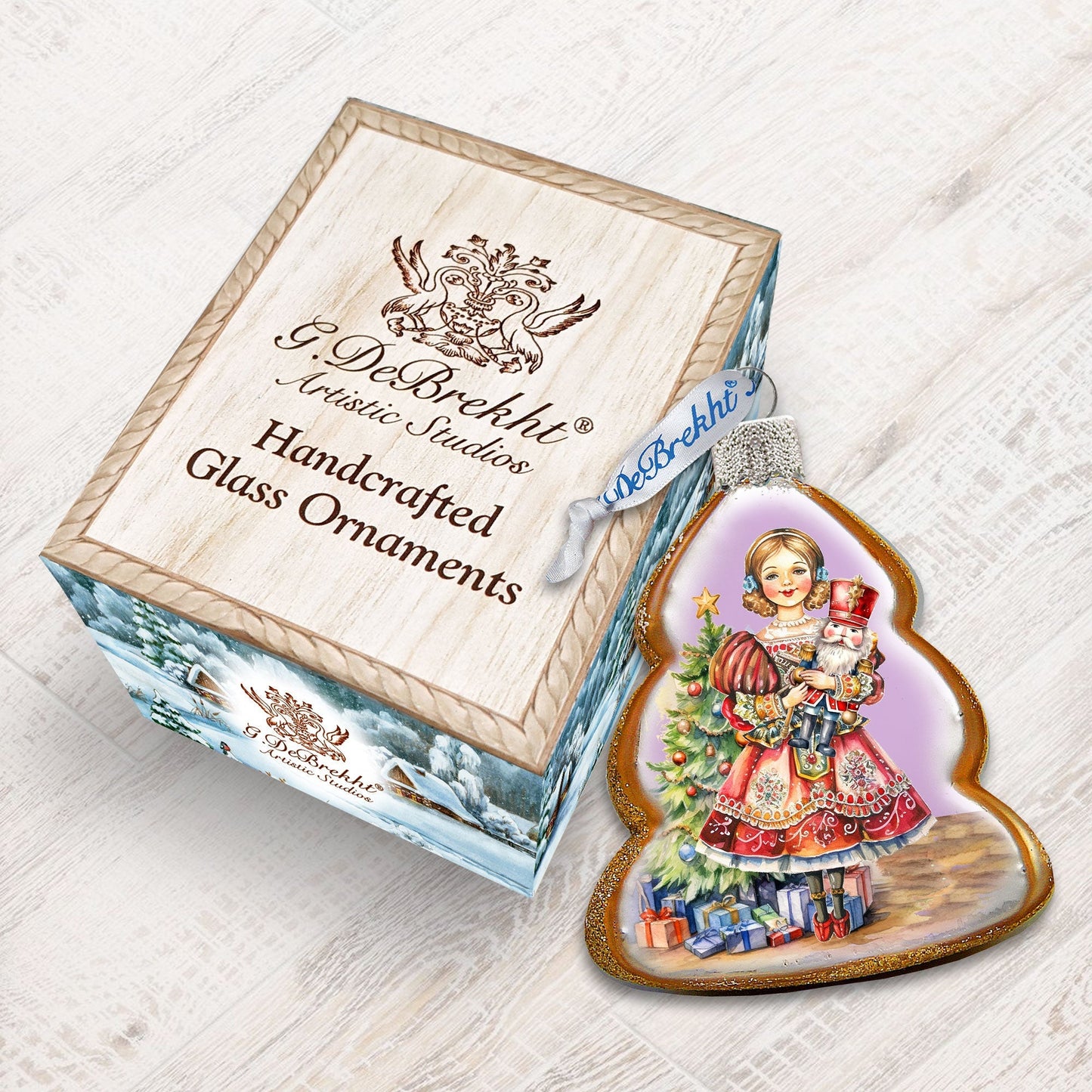 Clara Mercury Glass Ornaments by G. Debrekht - Christmas Decor - 776024