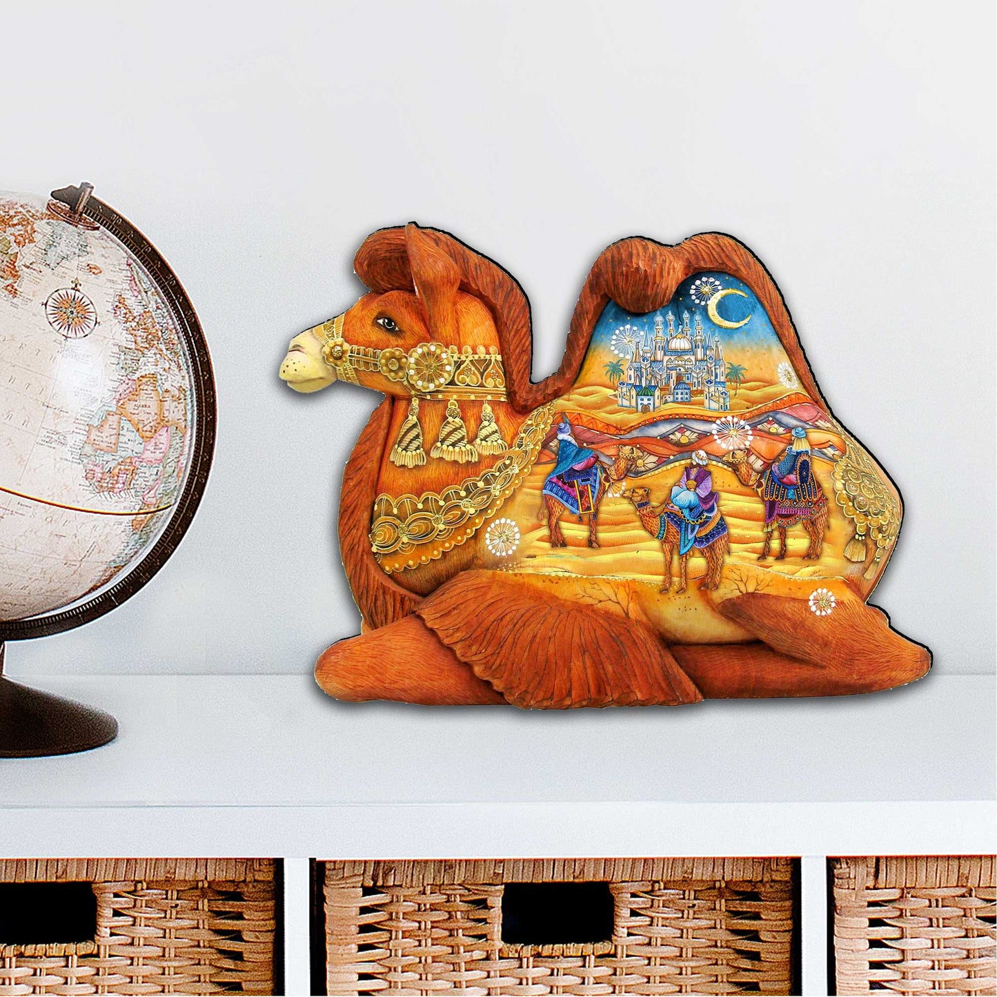 Three Kings Nativity Door Decor by G. DeBrekht - Nativity Holiday Decor - 8126519H