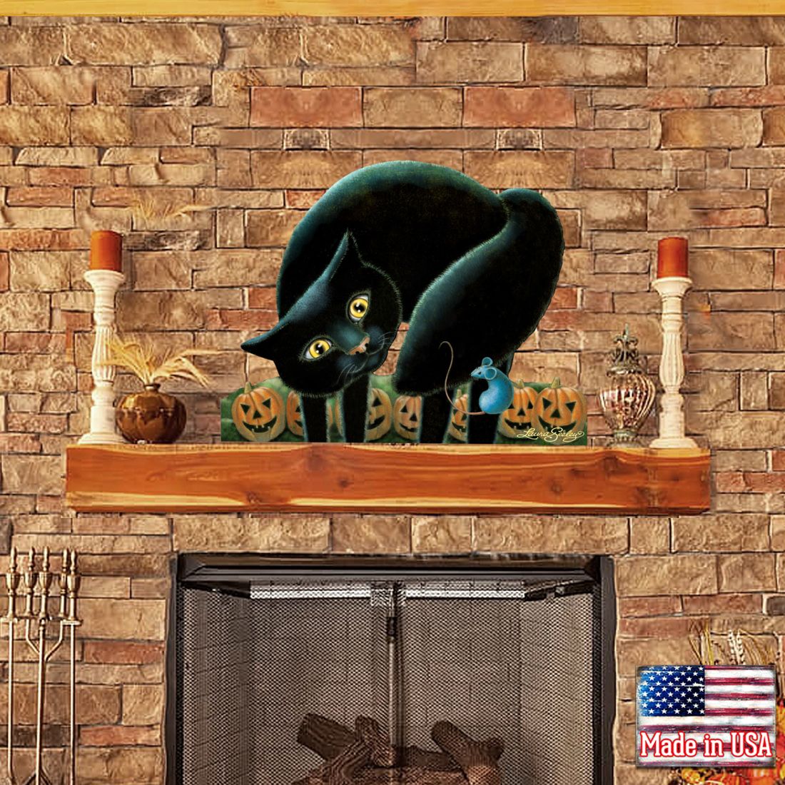 Trick or Treat Halloween Door Decor by Laura Seeley - Thanksgiving Halloween Decor - 8512056H