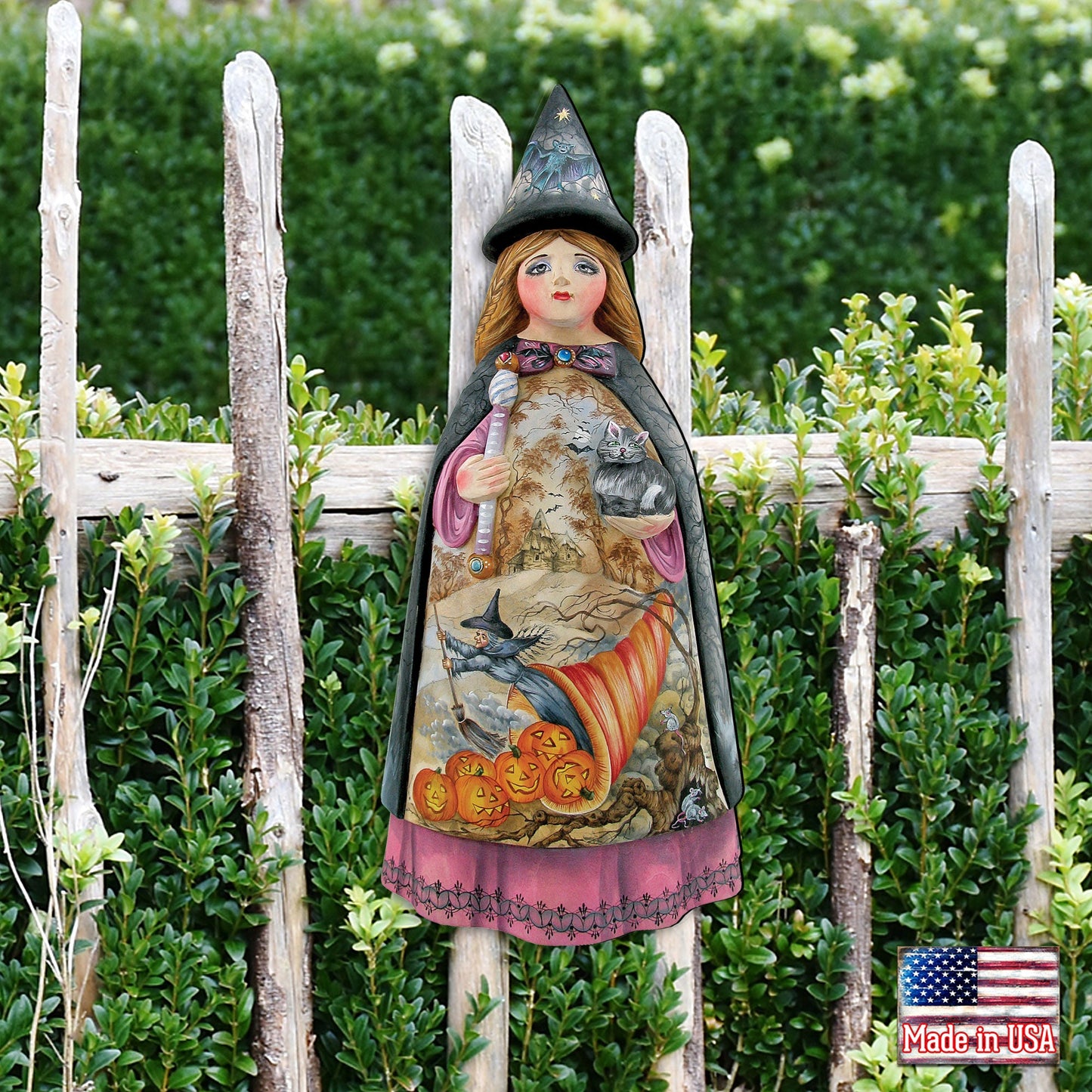 Witch Halloween Door Decor by G. DeBrekht - Thanksgiving Halloween Decor - 8114170H