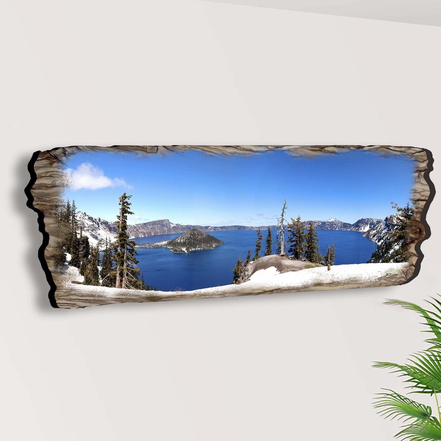 Lake View Wooden Wall Art by G. DeBrekht Coastal Decor - 8491107W