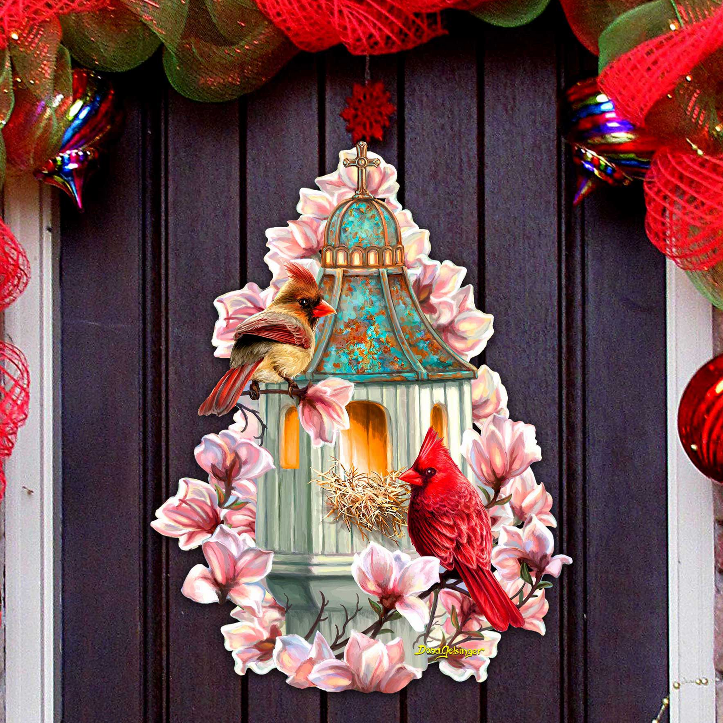 Spring Morning Holiday Door Decor by D. Gelsinger - Easter Spring Decor - 8652808H-DG