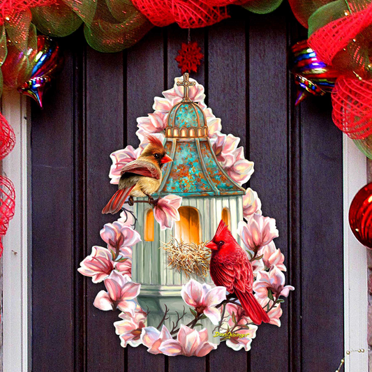 Spring Morning Holiday Door Decor by D. Gelsinger - Easter Spring Decor - 8652808H-DG