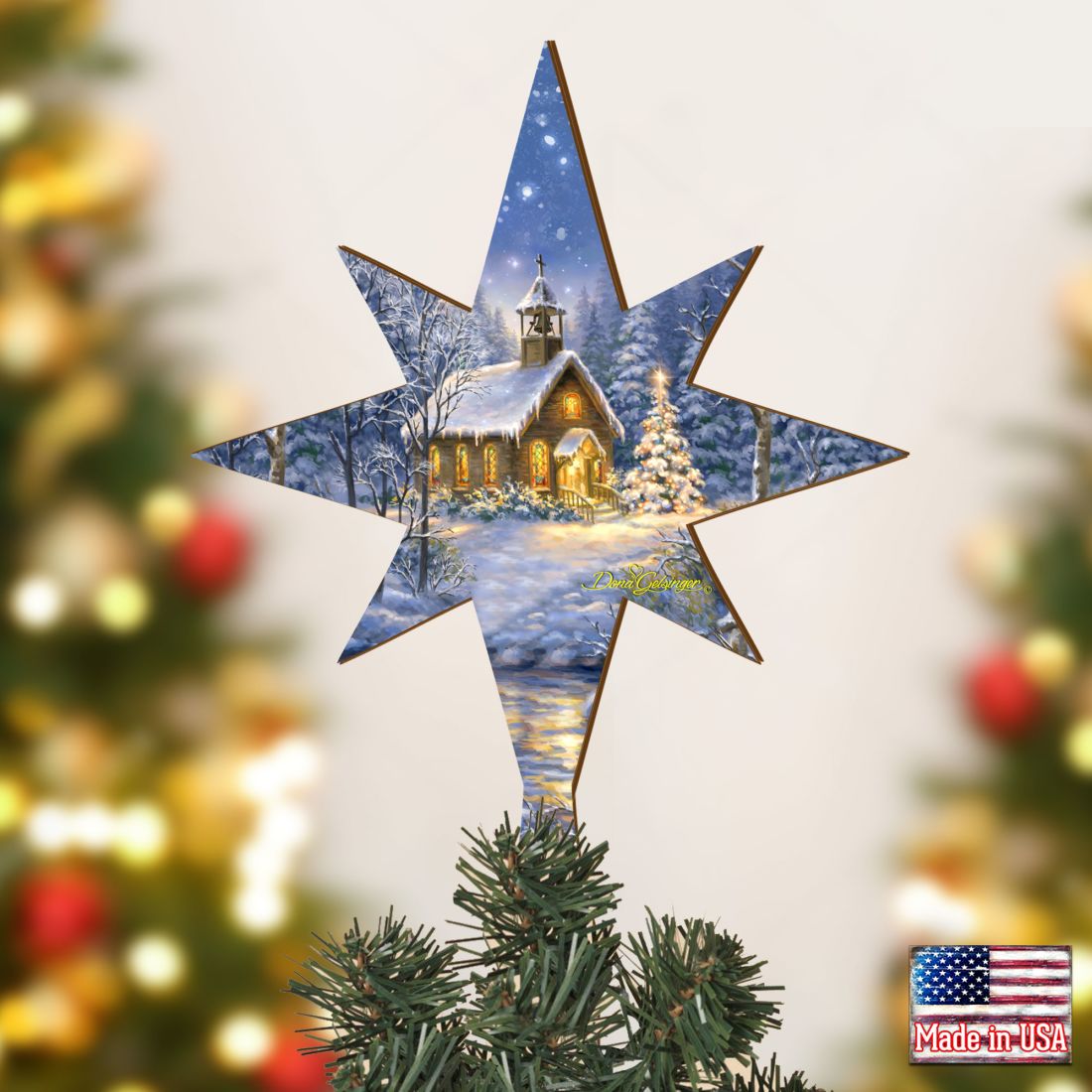 Glory To God Tree Topper by D. Gelsinger - Christmas Decor - 89483-DG