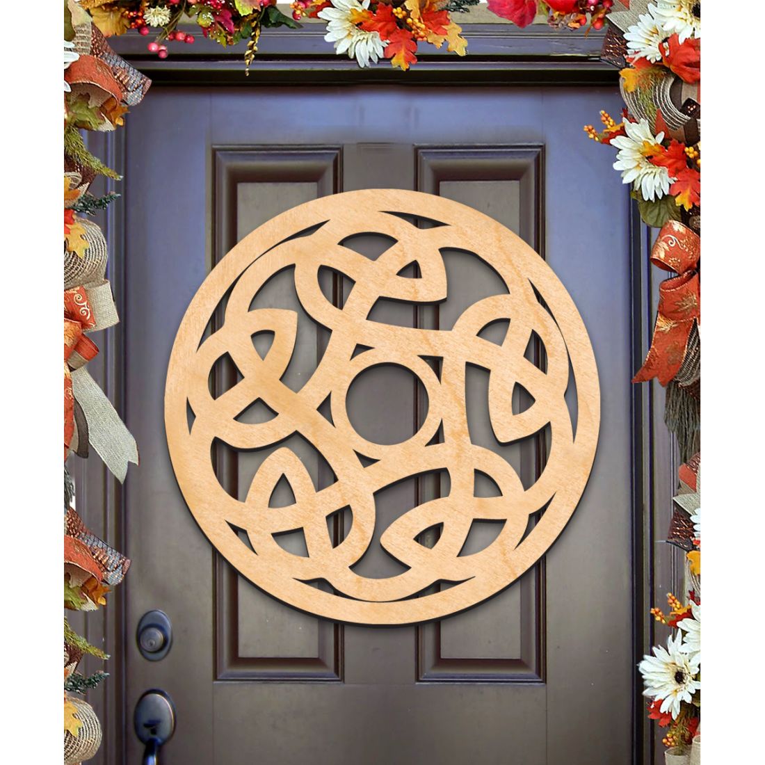 Celtic Spiral Wall Door Decor by Celtic Art - Celtic Decor - 93164H