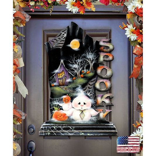 Not Too Spooky Halloween Door Decor by Jamie Mills-Price - Thanksgiving Halloween Decor - 8457408H