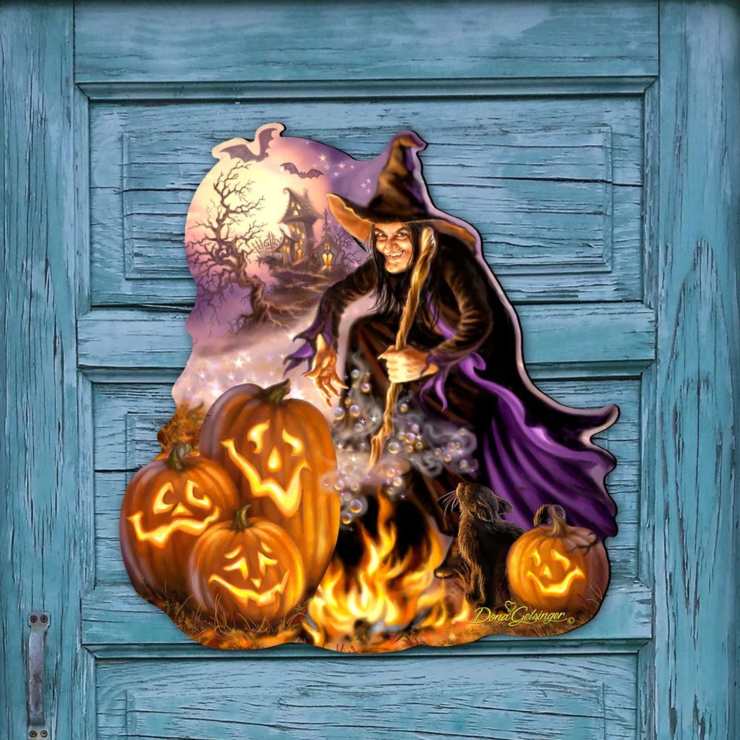 All Hallows Eve Holiday Door Décor by D. Gelsinger - Halloween Décor - 8461091H-0821