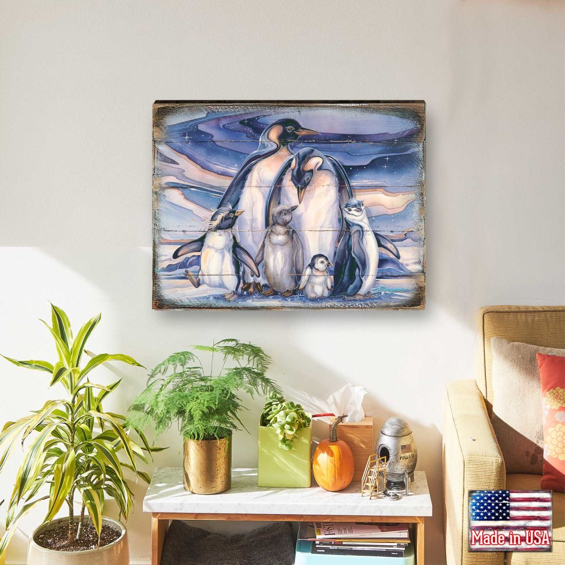 Sno Buddy Like You Wooden Wall Art by J. Bergsma - Nature Wildlife Décor  - 8592659BP-JB