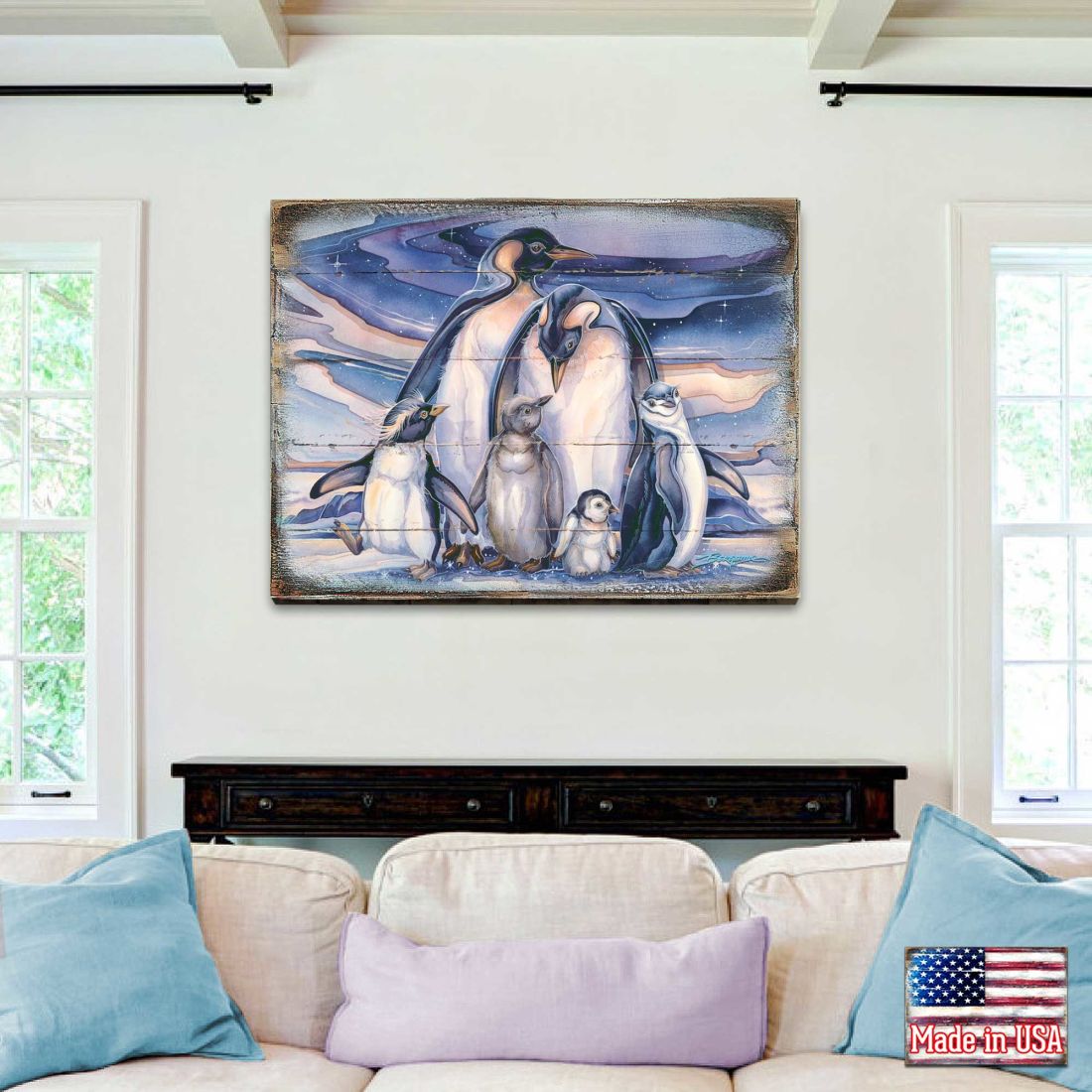 Sno Buddy Like You Wooden Wall Art by J. Bergsma - Nature Wildlife Décor  - 8592659BP-JB