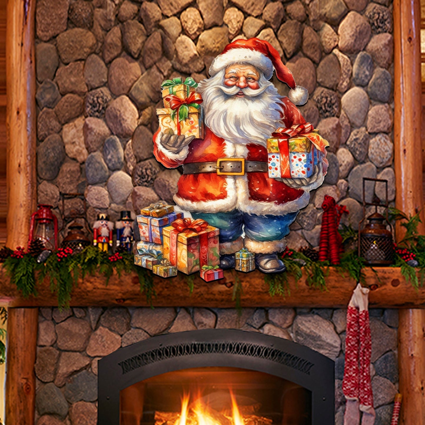 Merry Delivery Holiday Door Decor by G. Debrekht - Christmas Decor - 8611080H