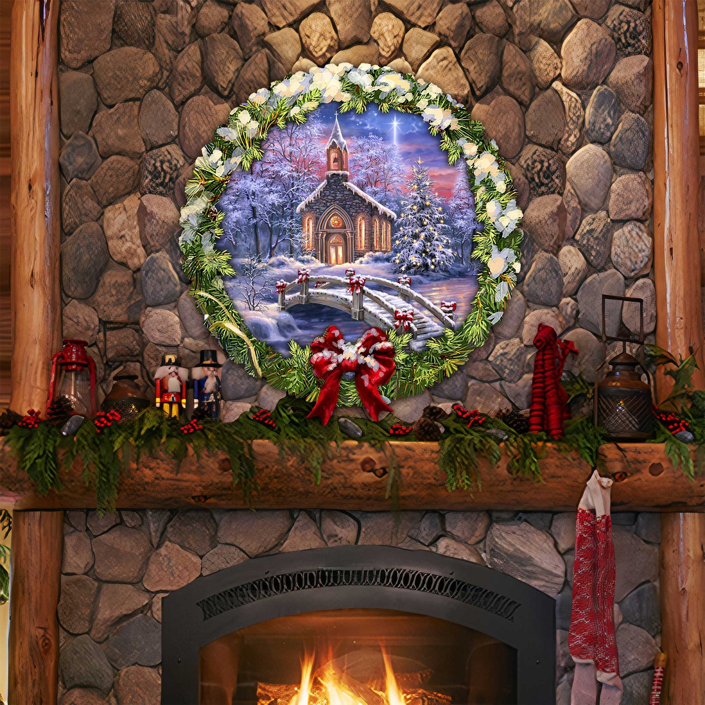 O Come Emmanuel Holiday Door Decor by D. Gelsinger - Nativity Holiday Decor - 8652814H-DG